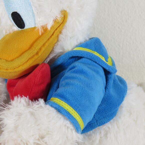 Donald Duck 15" Disney Parks Plush Stuffed Animal Blue Jacket Red Bow Tie - Picture 14 of 15